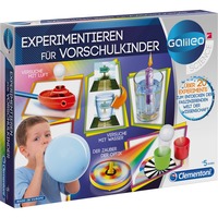 Clementoni 69252 børne videnskabssæt & legetøj, Eksperiment boks Forsøgssæt, Fysik, Dreng/Pige, 5 År, Flerfarvet