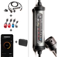 Juice Technology JUICE BOOSTER 3 air Country EU Traveller Set, Vægboks antracit/Sort