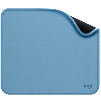 Logitech Mouse Pad Studio Series Blå, Grå, Musemåtte Lyseblå, Blå, Grå, Monokromatisk, Nylon, Polyester, Gummi, Skridsikker bund