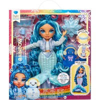 MGA Entertainment Rainbow High Winter Wonderland Doll- Skyler (Blue), Dukke Rainbow High Winter Wonderland Doll- Skyler (Blue), Mode dukke, Hunstik, 4 År, Dreng/Pige, 280 mm, Flerfarvet