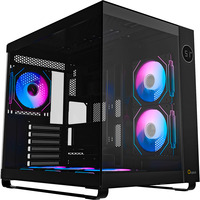 Ocypus Iota-C70-BKD600XX-GL, Towerkabinet Sort