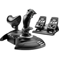 Thrustmaster T.Flight Full Kit X Sort USB Joystick Analog/digital PC, Xbox, Sæt Sort, Joystick, PC, Xbox, D-måtte, Analog/digital, Ledningsført, USB