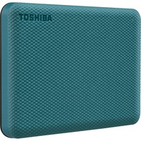 Toshiba Canvio Advance ekstern harddisk 4000 GB Sort Grøn, 4000 GB, 2.5", 2.0/3.2 Gen 1 (3.1 Gen 1), Sort