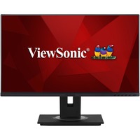 ViewSonic VG Series VG2448A-2 computerskærm 60,5 cm (23.8") 1920 x 1080 pixel Fuld HD LED Sort, LED-skærm Sort (mat)/Sølv, 60,5 cm (23.8"), 1920 x 1080 pixel, Fuld HD, LED, 5 ms, Sort