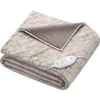 Beurer Wärme-Kuscheldecke Cosy Nordic HD 75, Varmetæppe elektrisk grå