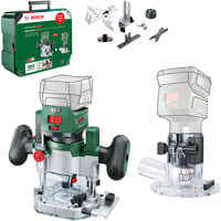 Bosch Batteri-overfræser AdvancedTrimRouter 18V-8 Combi Set Grøn/Sort