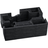Bosch L-BOXX indsats til GHO 18V-26 / 26-82 / 40-82, Depositum Sort