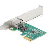 DeLOCK PCI Express x1 kort 1 x RJ45 2,5 Gigabit LAN RTL8125, Netværkskort 