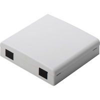 Digitus FTTH tilslutningsboks, til 2x SC Simplex, LC Duplex, Samledåse Hvid