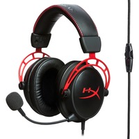 HyperX Gaming headset Sort/Rød