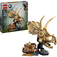 LEGO Jurassic World Dinosaurfossiler: Triceratops-kranium, Bygge legetøj Byggesæt, 9 År, Plast, 468 stk, 635 g