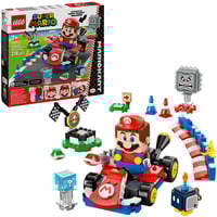 LEGO Mario Kart™ – Interaktiv ® Mario™ og Standard Kart, Bygge legetøj Byggesæt, 7 År, Plast, 278 stk, 483 g