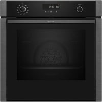 Neff N 50 B6ACH7AG3 ovn 71 L Sort, Grå Sort/grafit, Medium, Elektrisk ovn, 71 L, 71 L, 30 - 275 °C, Hydrolytisk + pyrolytisk