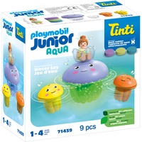 PLAYMOBIL Junior Aqua & Tinti: Farverig vandmandefamilie, Bygge legetøj 