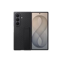 Samsung Carbon Stående Etui, Mobiltelefon Cover Sort