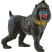 Schleich WILD LIFE Mandrill| 14856, Spil figur 3 År, Sort