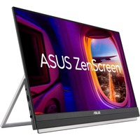 ASUS MB229CF, LED-skærm Sort/Sølv