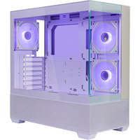 Cooler Master Elite 690 Hvid, Towerkabinet Hvid/træ
