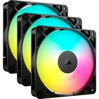 Corsair RS120 ARGB, Sag fan Sort