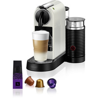 DeLonghi NESPRESSO® CitiZ&Milk EN267WAE Kapselmaskine fra , Hvid, Kapsel maskine Hvid/Sølv, Hvid, Filter kaffemaskine, 1 L, Kaffekapsel, 1710 W, Hvid
