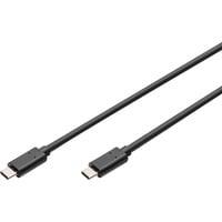 Digitus USB 2.0 tilslutningskabel USB-C > USB-C Sort