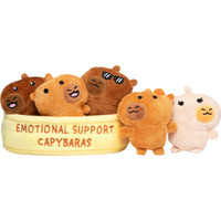 Just Play Emotionel Støtte Kapivarer, Plysdyr 