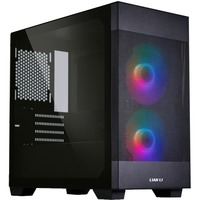 Lian Li LANCOOL 205M MESH BLACK, Towerkabinet Sort