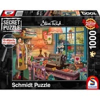 Schmidt Spiele Steve Read: Secret Puzzles - I syværelset, Puslespil 