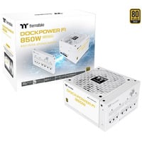 Thermaltake Dockpower FI 850W Sne, PC strømforsyning Hvid