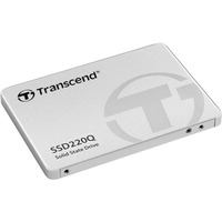 Transcend SSD220Q 2.5" 2000 GB Serial ATA III QLC 3D NAND, Solid state-drev 2000 GB, 2.5", 550 MB/s