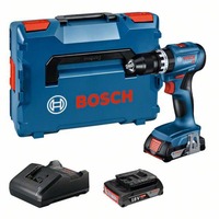 Bosch Batteri slagboremaskine GSB 18V-45 Professional, 18 Volt, Slagborer skruemaskine Blå/Sort