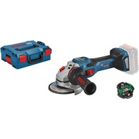 Bosch GWS 18V-15 SC vinkelsliber 12,5 cm 9800 rpm 1,3 kg Blå/Sort, 9800 rpm, 12,5 cm, Batteri, 8 At, 1,3 kg, Børsteløs motor