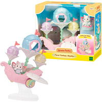 EPOCH Traumwiesen Sylvanian Families - Magisk ballonskib med figur, Bygge legetøj 