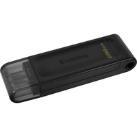 Kingston DataTraveler 70 256 GB, USB-stik Sort