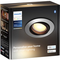 Philips Hue White Ambiance Milliskin indbygningsspot, LED lys Sølv