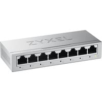 Zyxel GS-108BV5-EU0101F netværksswitch Ikke administreret L2 Gigabit Ethernet (10/100/1000) Sølv, Ikke administreret, L2, Gigabit Ethernet (10/100/1000)