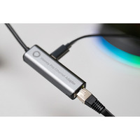 Athom Ethernet-adapter (til Homey Pro), Netværkskort Sort