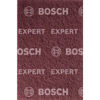 Bosch 2 608 901 214 sandpapir Slibepude Medium grus 1 stk, Slibning ark mørk brun, Slibepude, Medium grus, Fjernelse af maling, Metal, Træ, Tør slibning, 152 mm
