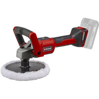 EINHELL Power X-Change Akku-polermaskine CE-CP 18/180 Li E-Solo, 18Volt Rød/Sort