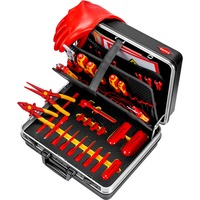 KNIPEX Værktøjskasse "Basic" E-Mobilitet, 34 dele, Værktøjssæt Sort