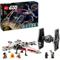LEGO Star Wars Kombimodel: TIE-jager og X-wing, Bygge legetøj Byggesæt, 9 År, Plast, 1063 stk, 1,37 kg