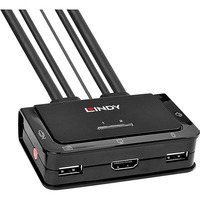 Lindy 42345, KVM-switchen Sort