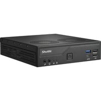 Shuttle XPC slim DH610V2 Bundle inkl. 8 GB DDR5-RAM, Barebone Sort