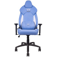 Thermaltake V Comfort Blue & White Gaming-Stuhl, Spil pladser Blå/Hvid