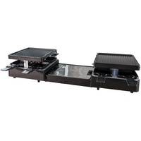 Unold 48755 raclette grill 8 person(er) 1300 W Sort Sort, 8 person(er), Plast, Sort, Rektangulær, Aluminium, 21 x 21 mm