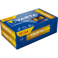 VARTA Longlife Batteri LR06 Box, AA (Mignon) 