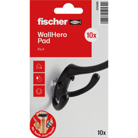 fischer WallHero Pad borehul reparatør, 10 stk, Mørtel Hvid