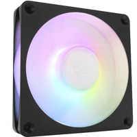 Alphacool Apex Stealth Metall Aurora 120, Sag fan Sort