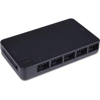 Alphacool Core 10x 4-Pin PWM Splitter, Fan kontrol Sort