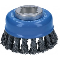 Bosch 2 608 620 727 tilbehør vinkelsliber Kop børste Kop børste, Stål, 7,5 cm, Bosch, Sort, Blå, 0,5 mm